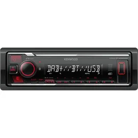 EHO Kenwood KMM-BT408DAB 1-DIN Digital Media Receiver Autoradio DAB+ Bluetooth USB Einbauset für Seat Mii ab 2011 schwarz