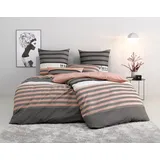 OTTO home Majoran gestreift Beige 135 x 200 cm + 40 x 80 cm