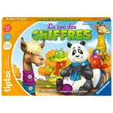 Ravensburger - tiptoi® – Interaktives Spiel – Der Zoo der Zahlen – elektronisches Lernspiel – ohne Display – ab 4 Jahren – französische Version – 00 189