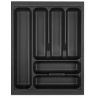 SO-Tech orga-box VIII Besteckeinsatz 361 x 480 mm Lavagrau