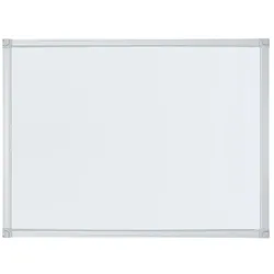 FRANKEN Whiteboard 240 x 120 cm, Schreibtafel X-tra!Line, lackiert, magnetisch, beschreibbar, trocken abwischbar, mit Aluminiumrahmen, Magnettafel