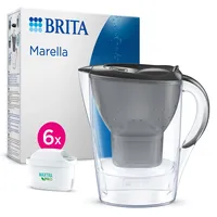 Brita Marella graphit (2,4l) inkl. 6x MAXTRA PRO All-in-1