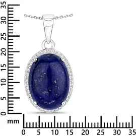 Rafaela Donata Kette mit Anhänger K179 blau / Silber