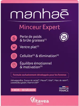 Vitavea Manhaé Schlankheitsexperte 30 Kapseln