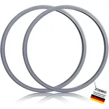 ZOBMIO 2pcs 22cm Dichtungsringe für WMF,Dichtungsring für WMF Schnellkochtopf Ersatzteile,Schnellkochtopf Dichtungsringe für WMF 6068559990 6068559997 und Silit 3L 4.5L 6.5L 8.5L,Dichtung Schnellkocht