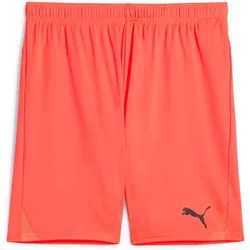 PUMA Herren Shorts teamGOAL Shorts, Neon Sun-PUMA Black, L