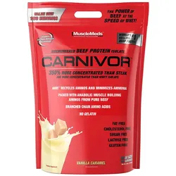 MuscleMeds Carnivor(TM) 100% Beef Protein (3170 g, Vanille Karamell)