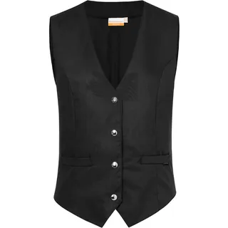 Karlowsky WF 2 PASSION Damenweste Lena, 65% Polyester/35% Baumwolle, Schwarz, Größe 38