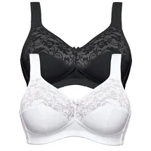 SUSA Bügelloser BH Basic schwarz-weiß 75C