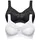 SUSA Bügelloser BH Basic schwarz-weiß 75C
