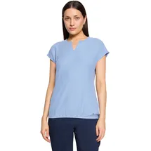 Betty & Co Betty&Co Kurzarmshirt Blau/Weiß XXL