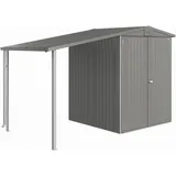 Biohort Seitendach zu Europa Gr. 2/3/4A Quarzgrau-Metallic