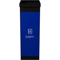Paperflow Mülltrenner 60 l Schwarz