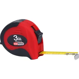 KS Tools Maßband 300.0113 Schwarz/Rot 3 m
