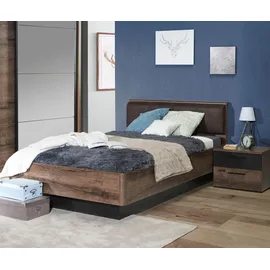 Forte Jacky 120 x 200 cm Schwarz/Braun