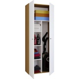 VCM Kleiderschrank, Vandol 70 x 178 x T. 40 cm, Holzwerkstoff - braun