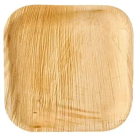 Papstar Teller Palmblatt eckig 18 x 18 cm 6 St. Natur