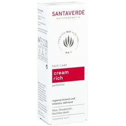 Santaverde Aloe Vera Creme rich ohne Duft