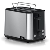 Braun HT 1510 BK PurShine Toaster (0X23010032)