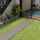 Costway Rollweg aus HDPE 242 cm x 43 cm Grau