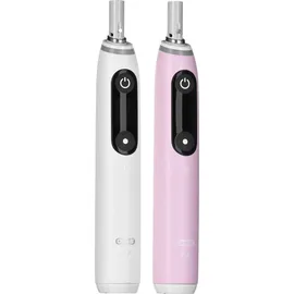 Oral-B iO Series 6 white + 2. Handstück pink sand