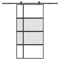 vidaXL Schiebetür rechts 102,5 x 205 cm grau
