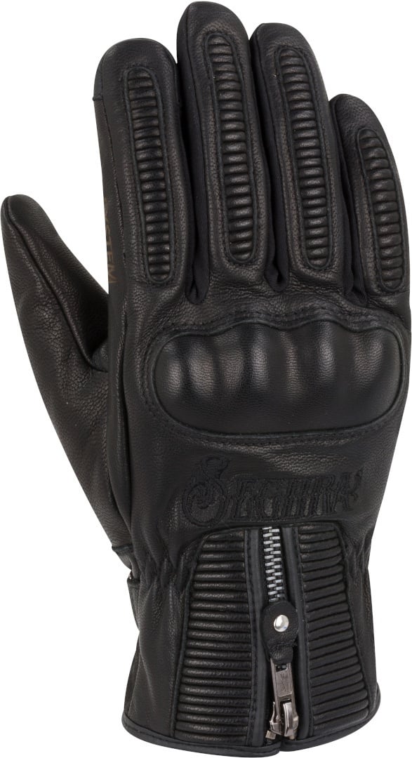 Segura Sultan Black Edition Handschoenen van het motorfietsleer, zwart, 3XL Voorman