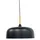 LUXULA LX700174 1-flg. Ø30 cm rund schwarz Metall