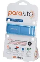 ParaKito Bracelet Anti-Moustiques Adulte Bleu 1 bracelet(s) pc(s)