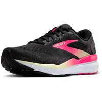 Brooks Ghost 16 Damen Black/Pink/Yellow 41