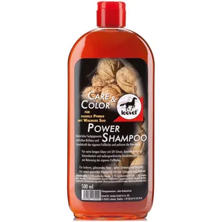 Leovet Power Shampoo Walnuss für dunkle Pferde Care&Color 500ml