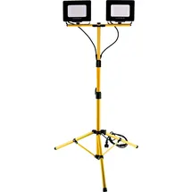 LUXULA Luxula, Arbeitsleuchte, LED Baustrahler mit Stativ (10000 lm,