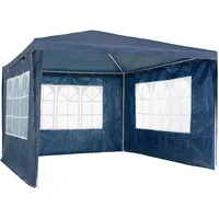 Tectake tectake® Pavillon Baraban 3x3m mit 3 Seitenteilen