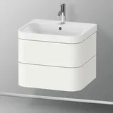 Duravit Happy D.2 Plus Waschtisch mit Unterschrank, 2 Auszüge, HP4635O3636,