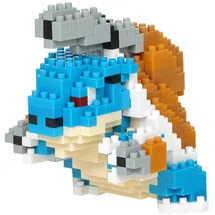 Nanoblock Klemmbaustein Set Pokémon MEGA-Blastoise 250 Teile, Geschicklichkeitslevel 2, NBPM-093