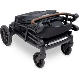 wonderfold L4 Quad-Kinderwagen Schwarz