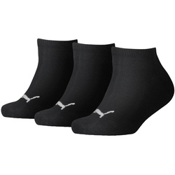 3er Pack PUMA Kinder Sneakersocken black 23-26