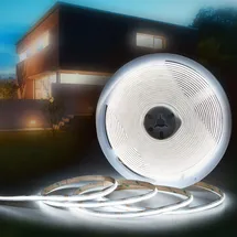 HEXIM cob led Strip, 1-15 Meter led Streifen, IP20/65 3000K-6000K cct rgb: k - kaltweiß) - 6000k, 2 Meter