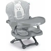 Cam il mondo del bambino Kinder Sitzerhöhung Smarty Pop | Mehr Farben verfügbar | für 6-36 Monate | 4-fach höhenverstellbar, Farbe:Grau