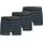normani Outdoor Sports Retro Boxer grau/schwarz 3XL 3er Pack