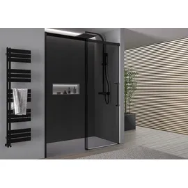 Bernstein Nischendusche mit Schiebetür rechts 170 x 195 cm 8 mm ESG Sicherheitsglas