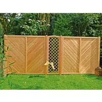 Tetzner & Jentzsch Sichtschutzzaun Classico Douglasie 180 x 180 cm beige