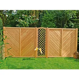 Tetzner & Jentzsch Sichtschutzzaun Classico Douglasie 180 x 180 cm beige