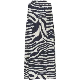 LASCANA Sommerkleid Mehrfarbig Creme-Graublau 44