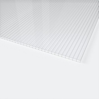 Hohlkammerplatte ECO-UV  (120 cm x 80 cm x 4 mm, Polycarbonat, Transparent)