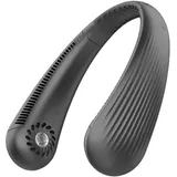 Tragbarer Nackenventilator, Tragbar, Usb-ventilator, 3000 Mah, Flügellos, Leise, Persönlicher Nackenventilator, Nackenventilator, Kühler, Wiederaufladbar, 3 Geschwindigkeiten, Für Büro, Zuhause, Reise
