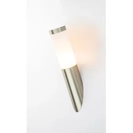 ETC Shop Wandleuchte RGB LED spritzwassergeschützt dimmbar Silber