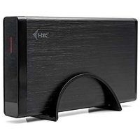 i-tec Externe Festplatte 2TB USB 3.0 3,5" Aluminium Desktop Speicher mit Netzteil für PC TV Laptop Xbox Ps4 Ps5 kompatibel mit Windows Mac Linux