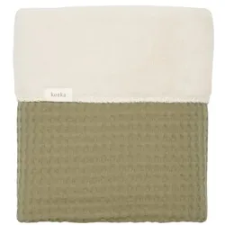 koeka Babydecke Plüsch Oslo moss 75 x 100 cm, 75x100 cm