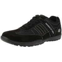 Dockers by Gerli Sportliche Schnürschuhe für Herren schwarz, Größe